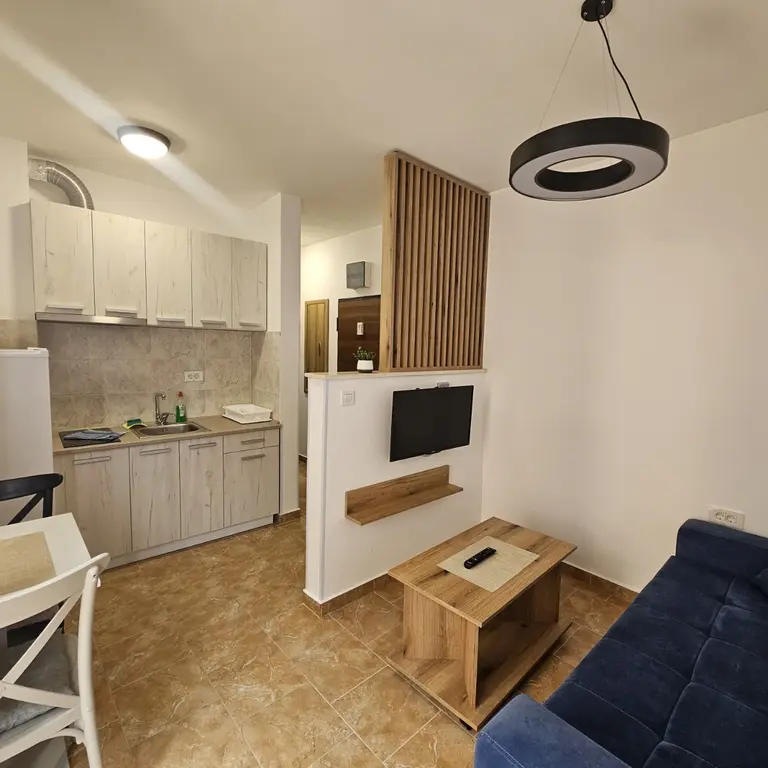 Dnevni boravak sa kuhinjom i trpezarijom