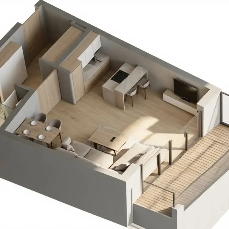 3D resenje stana