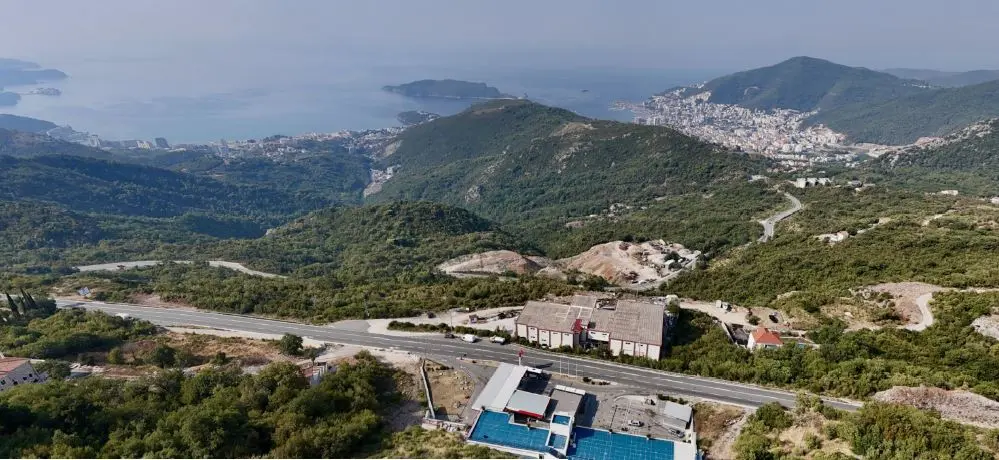 Panoramski pogled na more